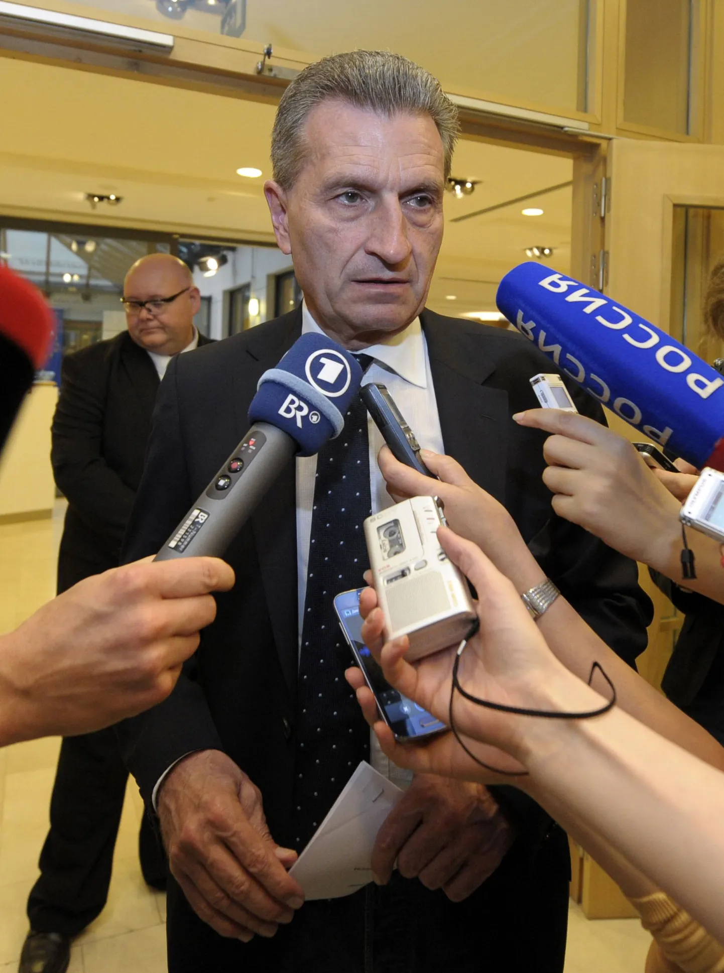 ELi energiavolinik Günther Oettinger.