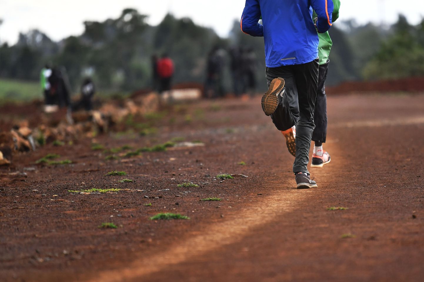 Pildil Keenia professionaalne jooksja, kes tunnistas, et on tarvitanud keelatud aineid.