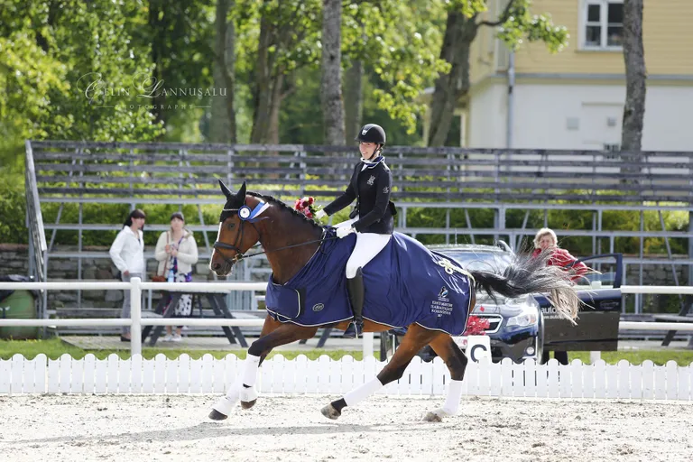 Kristiina Aun ja Rockefeller.