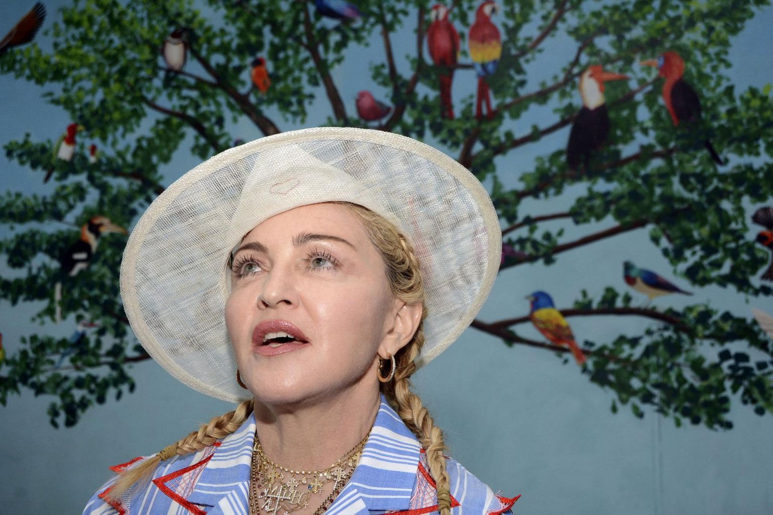 Madonna tänavu 16. juulil Malawis enda asutatud lastehaigla esimest tegutsemisaastat tähistamas.