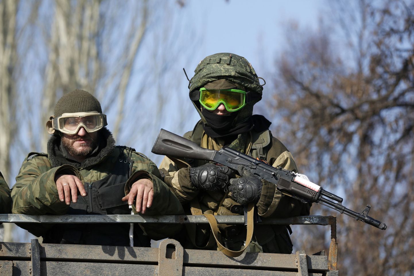 Isehakanud Donetski rahvavabariigi sõdurid. Pilt on illustratiivne.