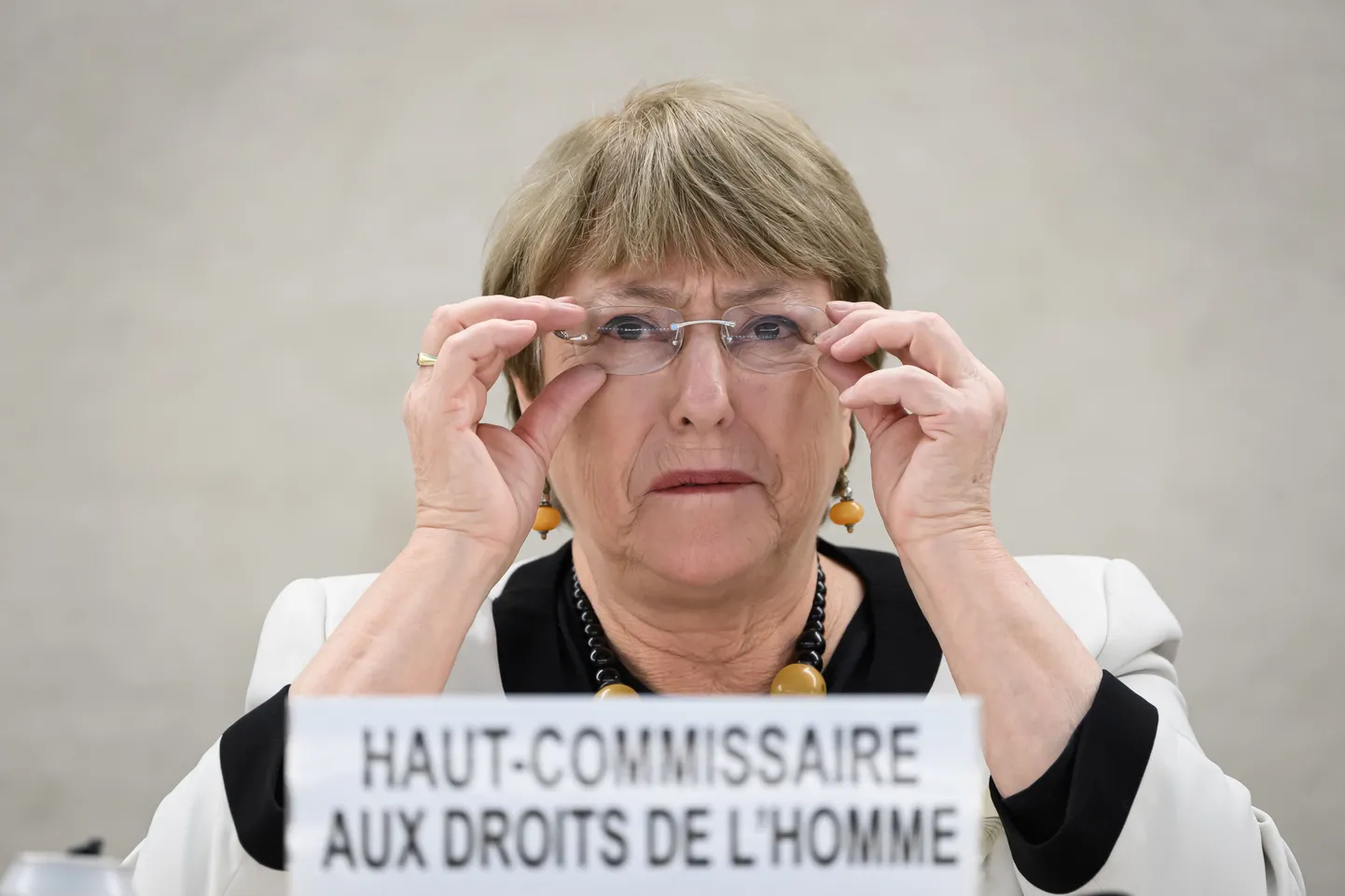 ÜRO inimõigusvolinik Michelle Bachelet.