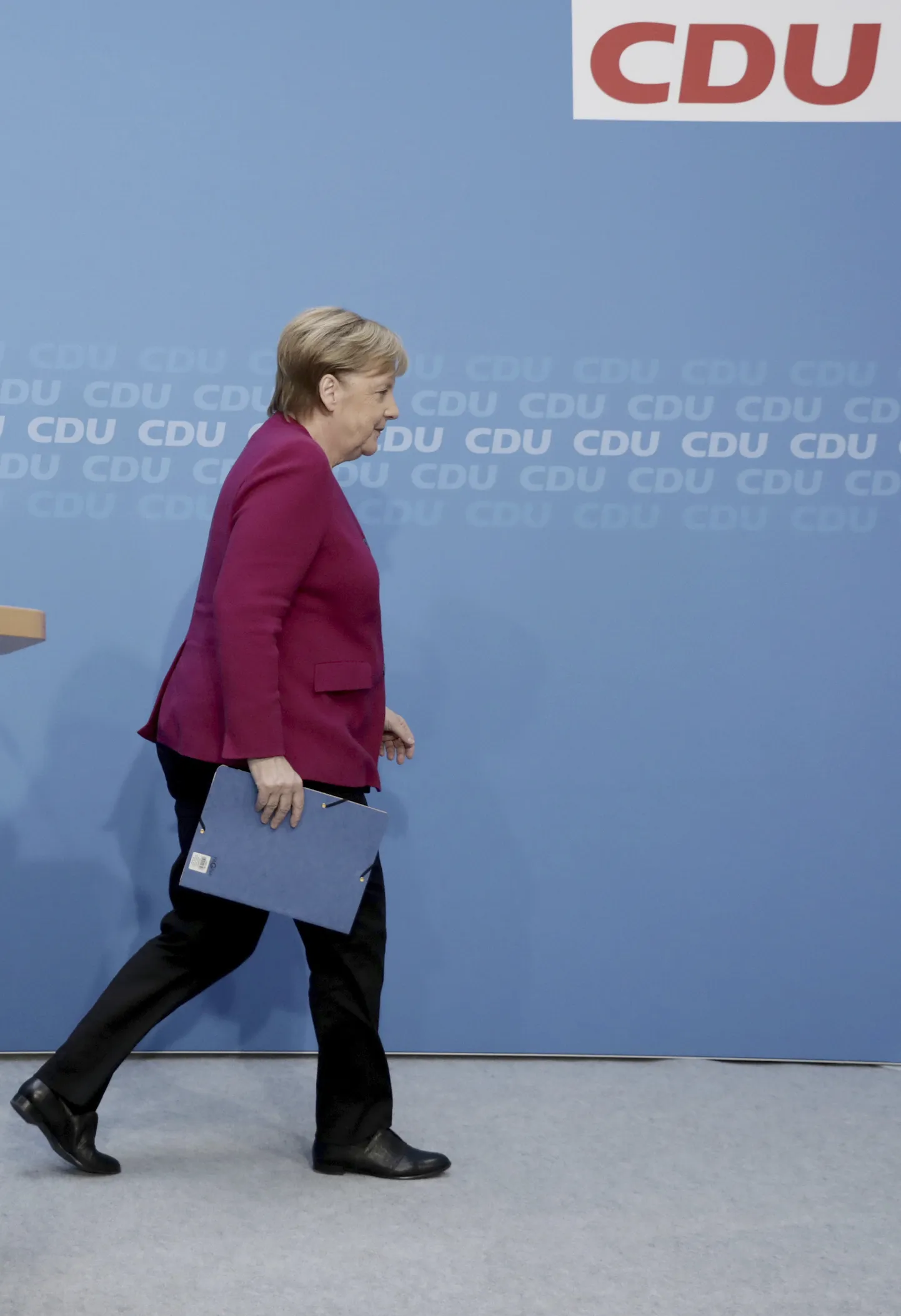 Angela Merkel.