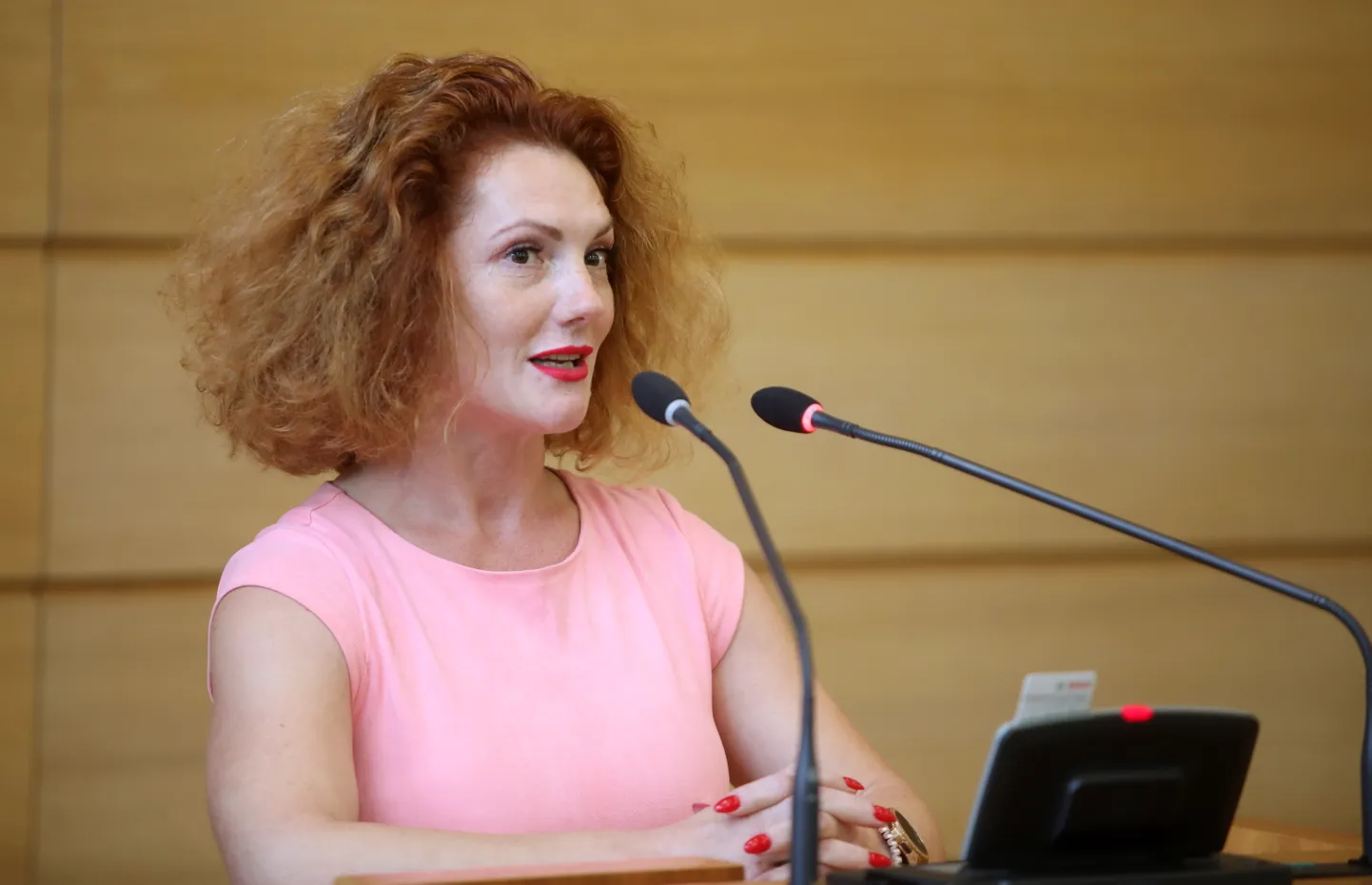 Rīgas domes deputāte Ieva Brante.