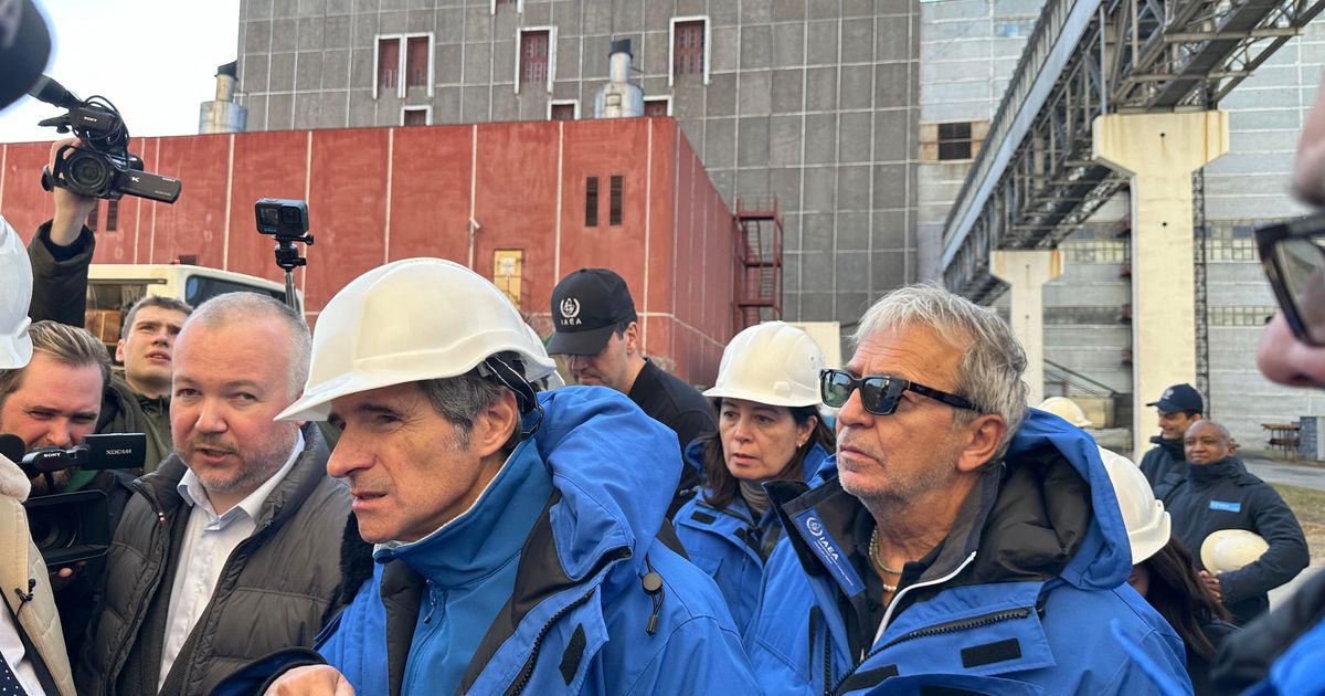 VIDEO ⟩ IAEA pääses Zaporižžja tuumajaama, kriitiliselt vaadati jahutusvee taset