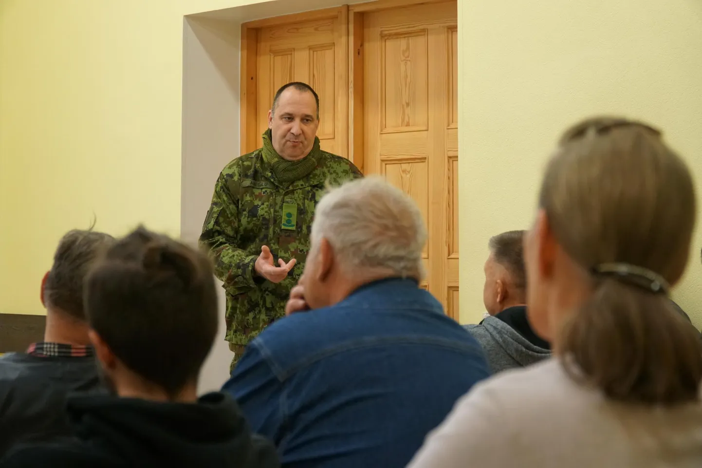 Kaitseliidu kirde maakaitseringkonna ülem ja Viru maleva pealik kolonelleitnant Jaanus Ainsalu rääkis piirikaitsemalevkonna olulisusest.