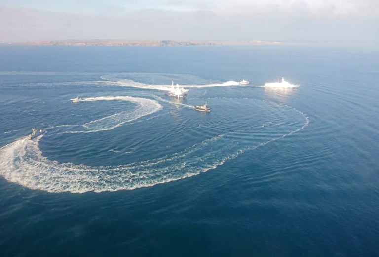 Venemaa süüdistas varem kolme Ukraina laeva ebaseaduslikult Venemaa vetesse tungimises.