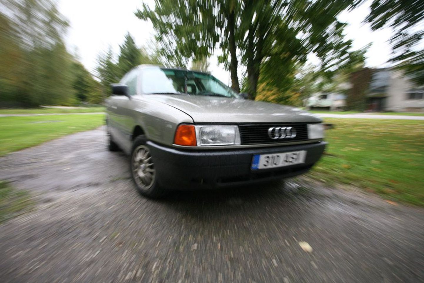Paide lähedal elava Lii Uusmaa eakas sõiduriist Audi kadus mõistatuslikel asjaoludel If Kindlustuse andmebaasist.