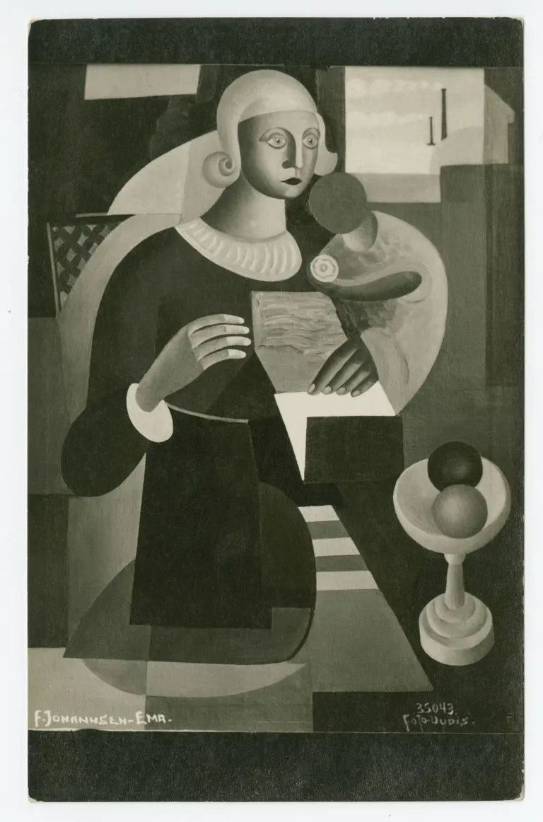 Felix Randel. Ema. 1924. Õli