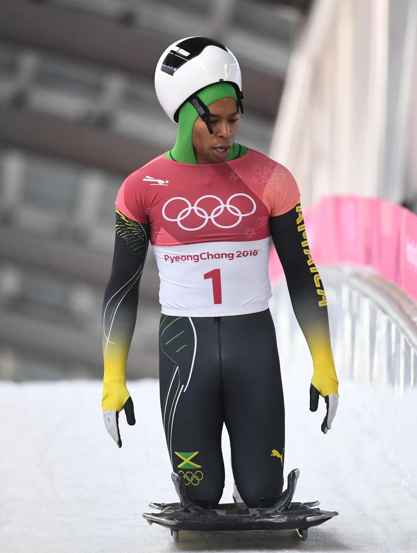 Esimene jamaikalane, kes skeletonis olümpiale pääsenud - Anthony Watson.