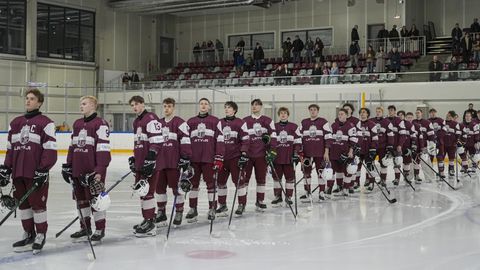 Paziņots Latvijas U-18 hokeja izlases sastāvs dalībai pasaules čempionātā