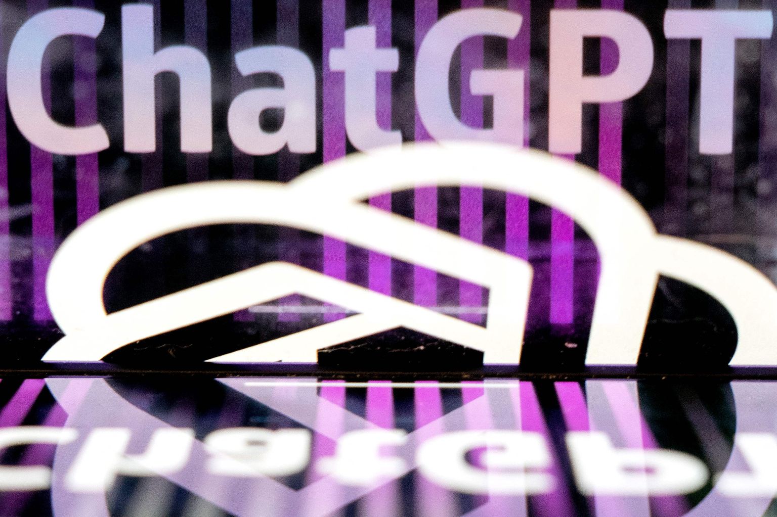 ChatGPT logo.
