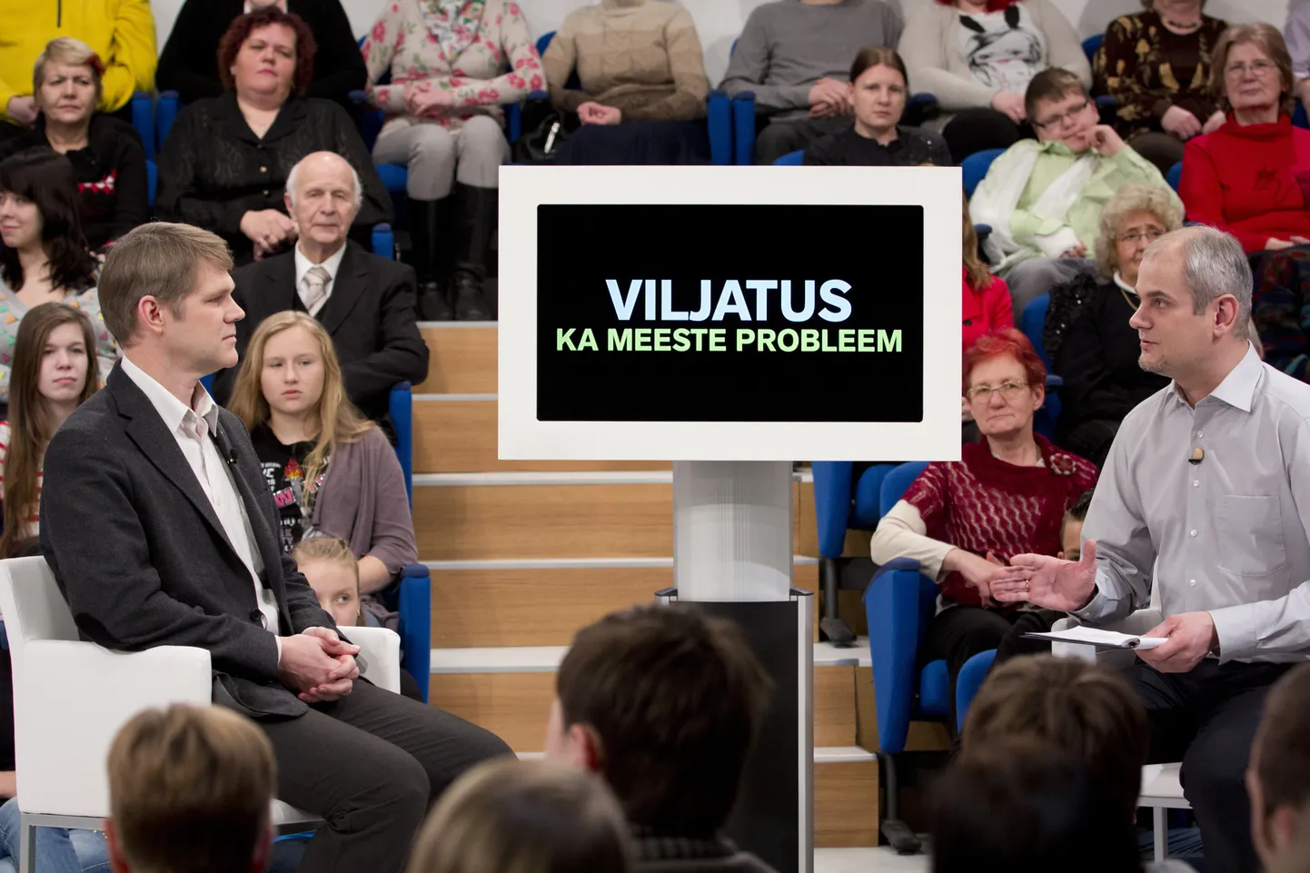 Dr Margus Punab ja Olaf Suuder