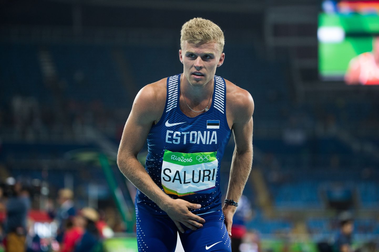 Karl Robert Saluri Rio olümpia meeste kümnevõistluses.