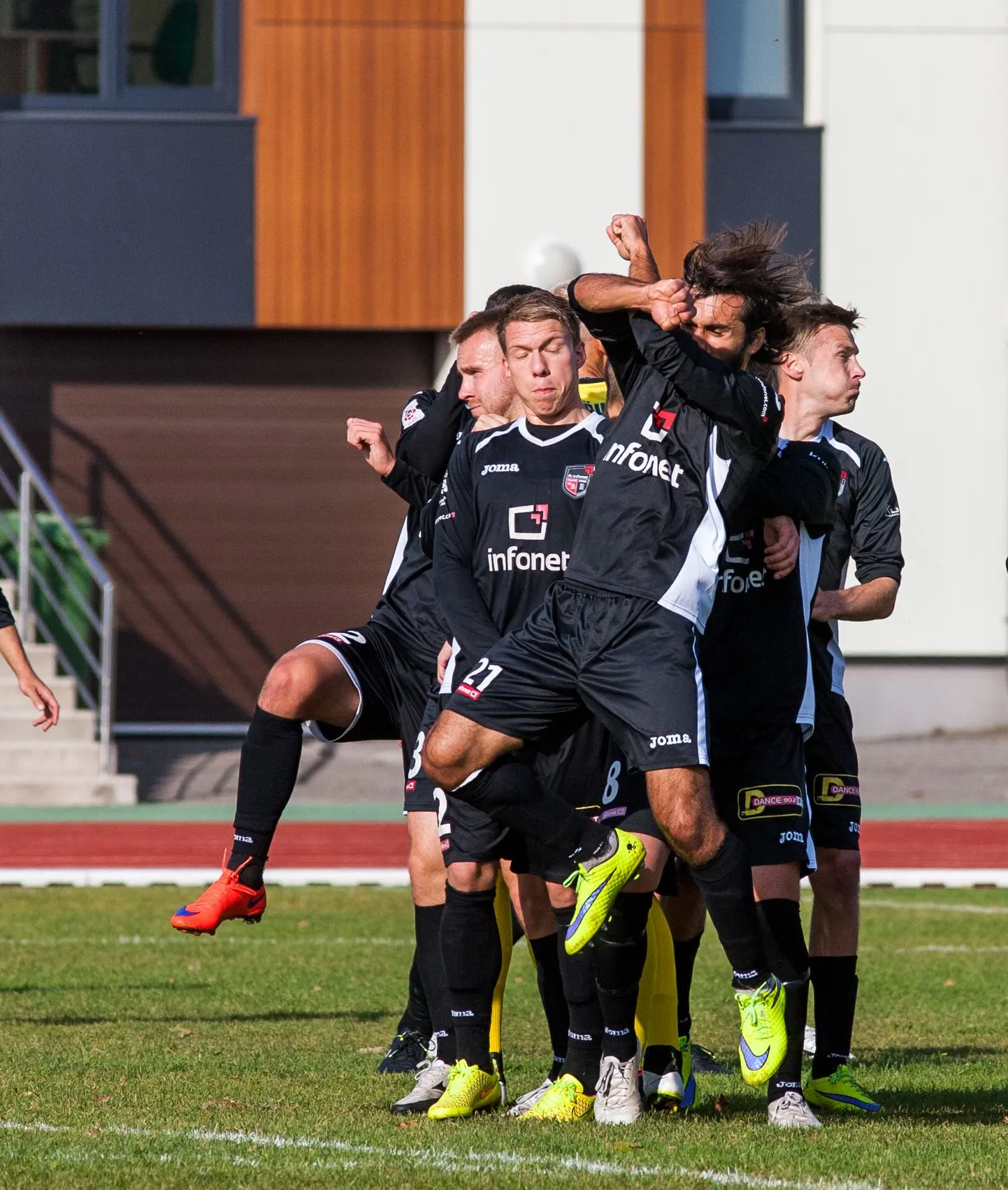 Tallinna FC Infoneti mängijad.