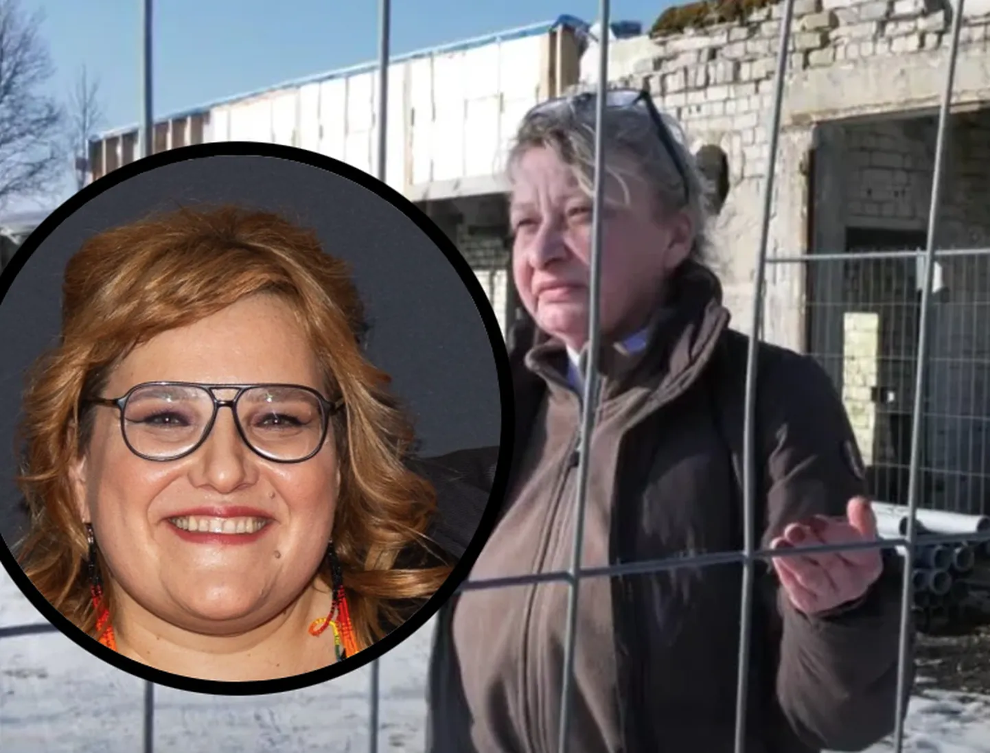 Filmirežissöör Anna Hints ja MTÜ Aita mind Koju eestvedaja Irmeli Grönberg.