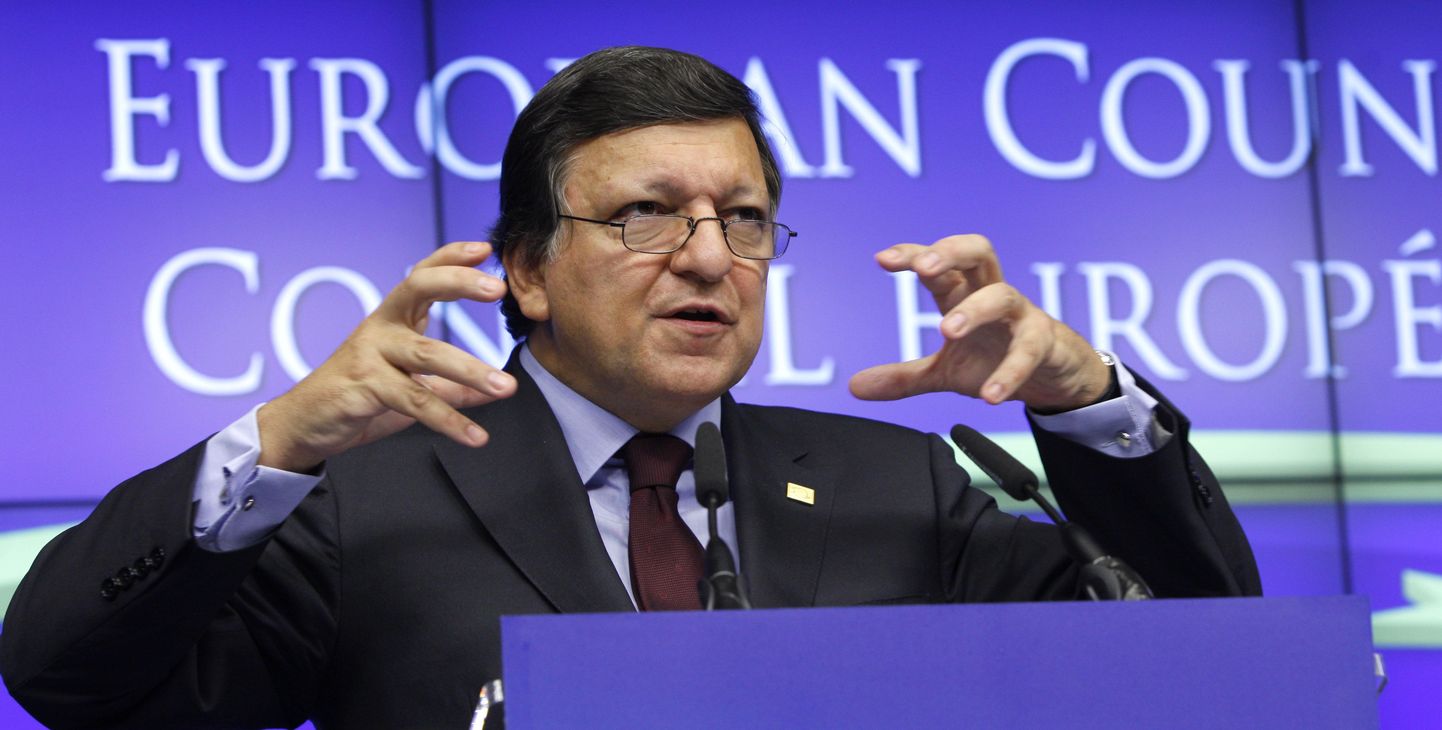 Euroopa Komisjoni president Jose Manuel Barroso