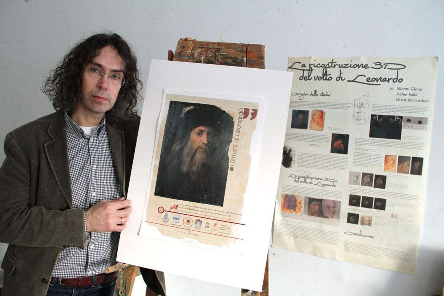 Tallinna Ülikooli kunstide instituudi õppejõud Orest Kormašov kuulus EKA graafilise disaini üliõpilase Helen Kokaga töörühma, mis püüdis tuvastada, kas aasta tagasi juhuslikult ühest erakogust leitud maali puhul on tegemist Leonardo da Vinci autoportreega.