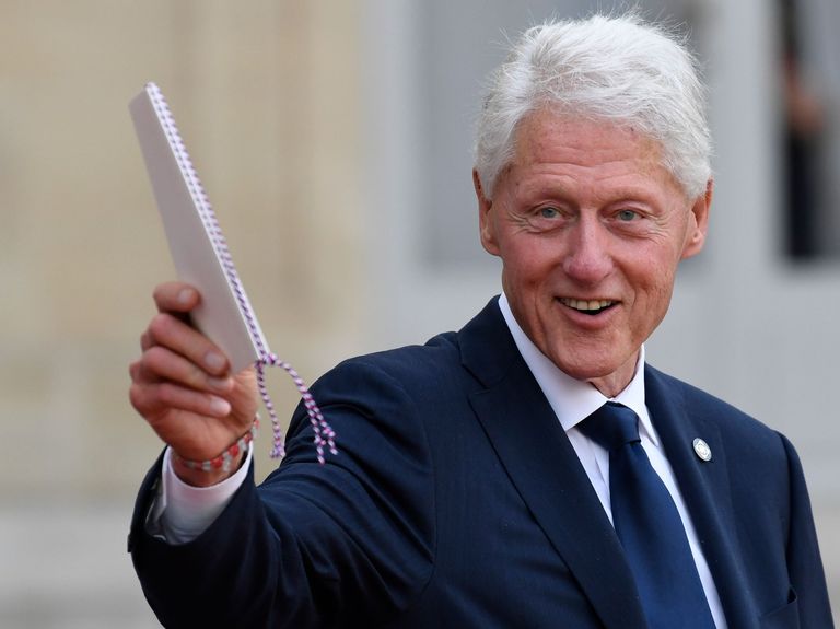 Bill Clinton 30. septembril 2019 Pariisis