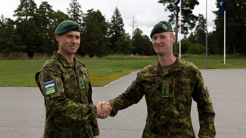 Järvamaaga seotud pataljon sai uue ülema