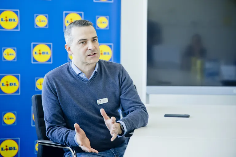 Член правления Lidl в Эстонии и Латвии Мачей Урбански.
