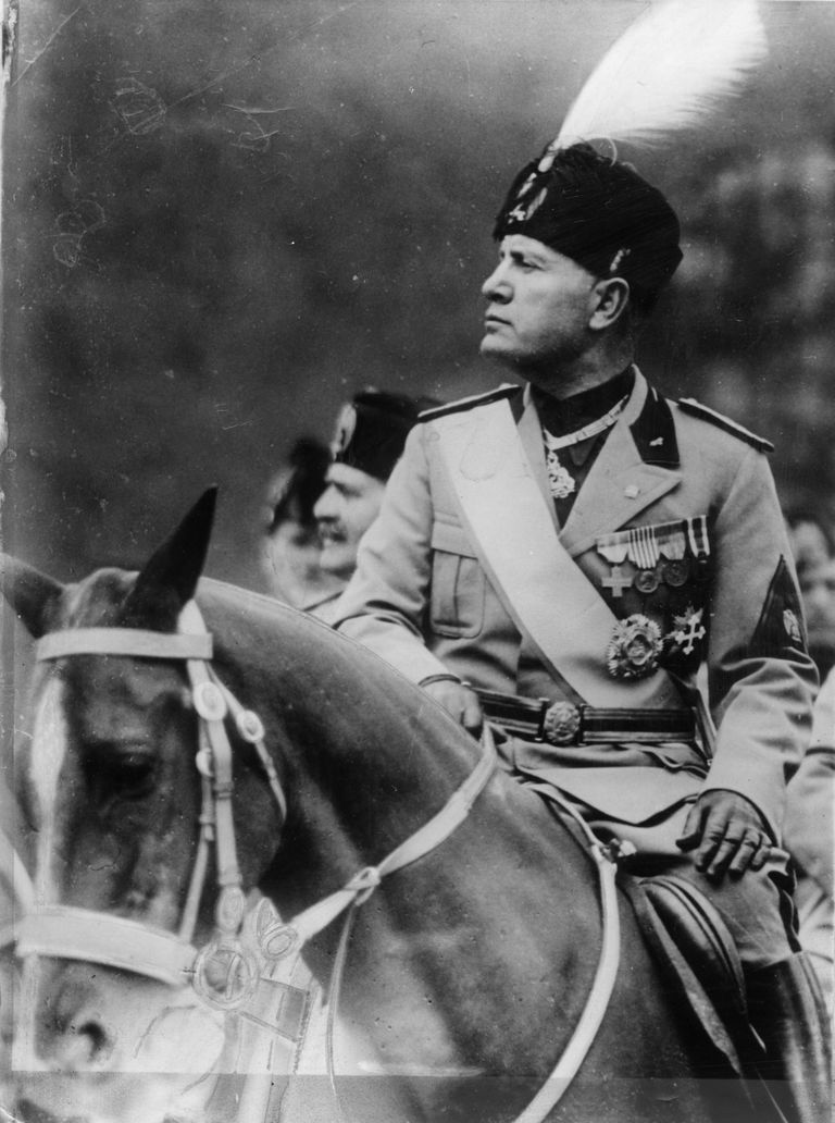 Benito Mussolini umbes 1935