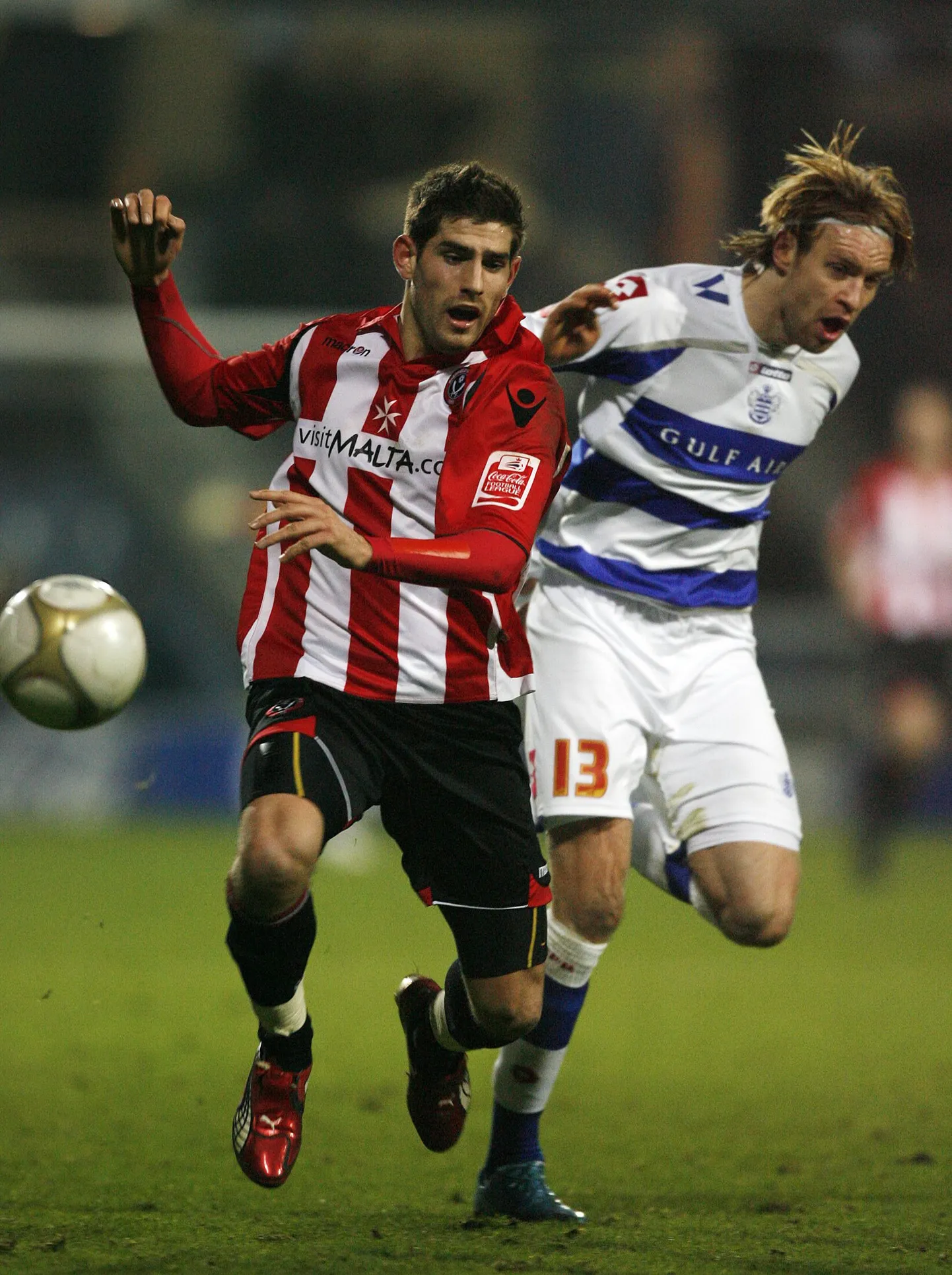 Ched Evans (vasakul).