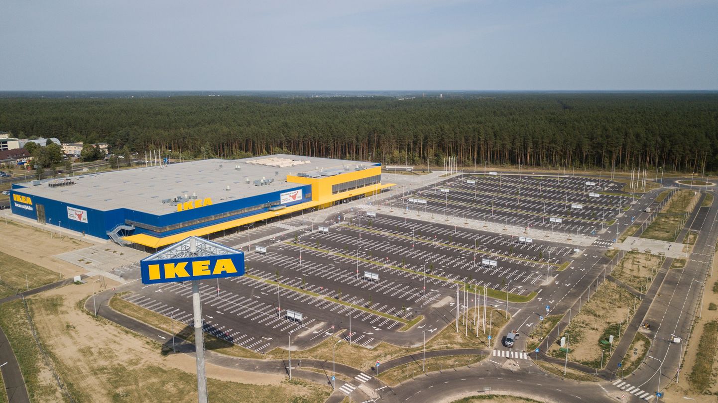 Магазин IKEA в Латвии