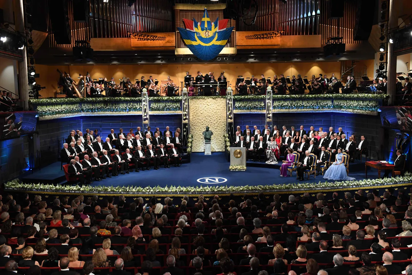 Nobeli preemiate kätteadmise tseremoonia Stockholmis.