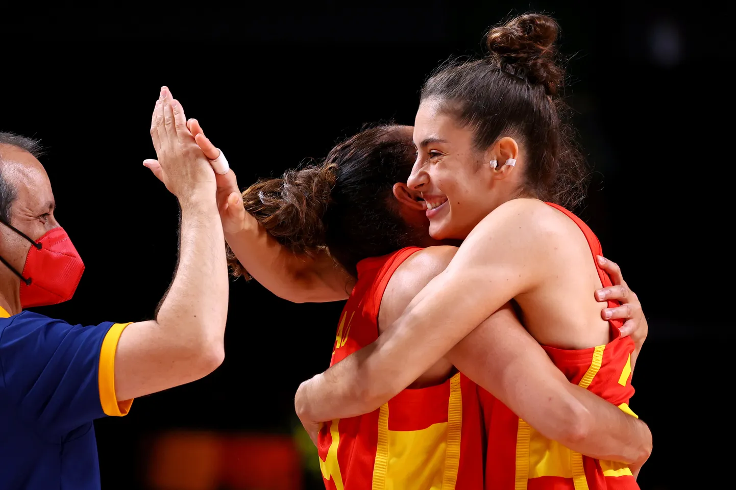 Spānijas basketbolistes.