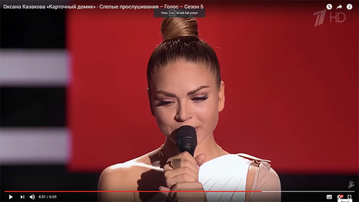 Оксана Казакова.
