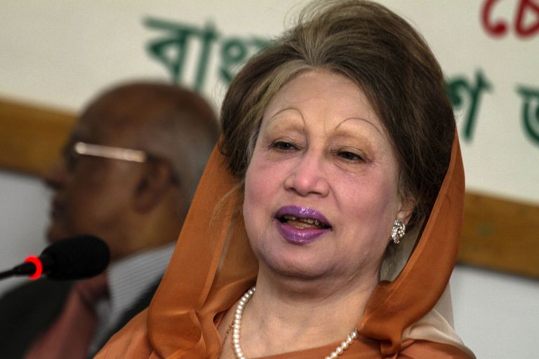 Bangladeshi opostsioonijuht Khaleda Zia.