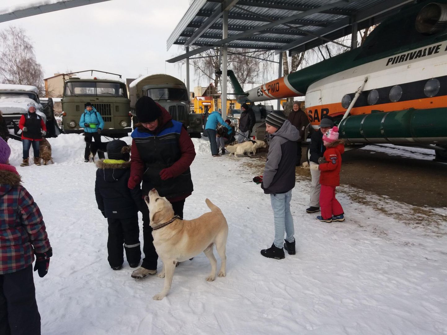 Sarnaselt mullusele perepäevale on tänavuselgi perepäeval Valga militaarteemapargis oluline roll koertel.