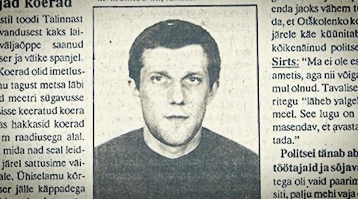 1990ndate alguses Haapsalu linnas võikaid tegusid korda saatnud Vassili Otškalenko.