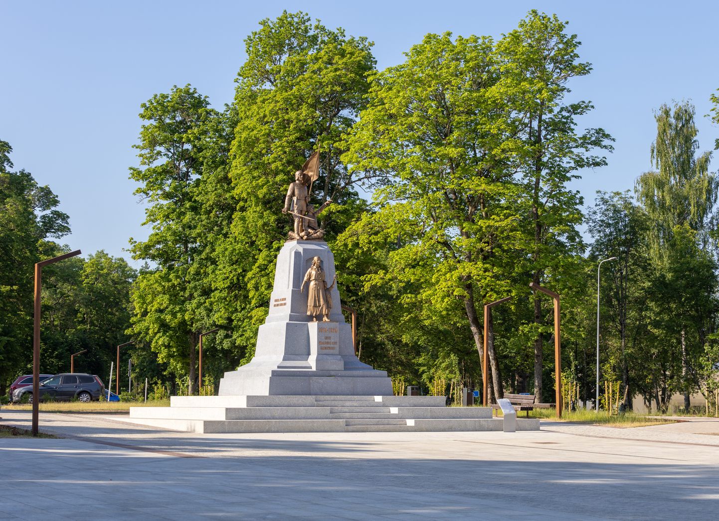 Памятник погибшим в Освободительной войне в Вильянди.