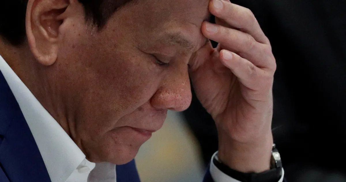 Filipiinide eksliider vahistati pärast aastatepikkust jõhkrat narkosõda