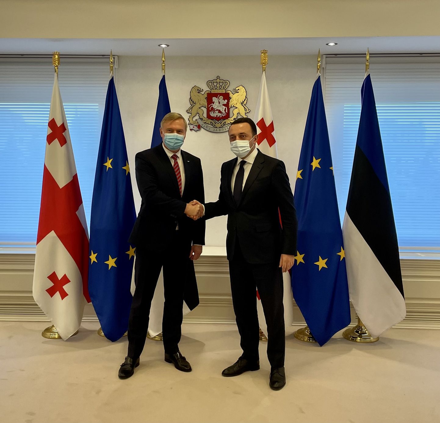 Laanet ja Gruusia peaminister Irakli Garibashvili