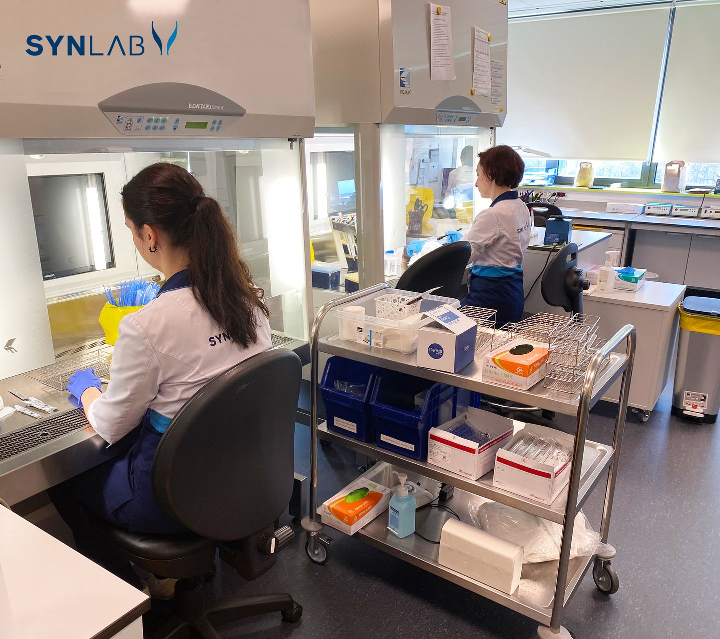 Synlabi laboris tehakse iga päeva tuhandeid koroonateste.