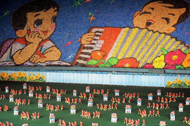 Massimängud Põhja-Koreas.