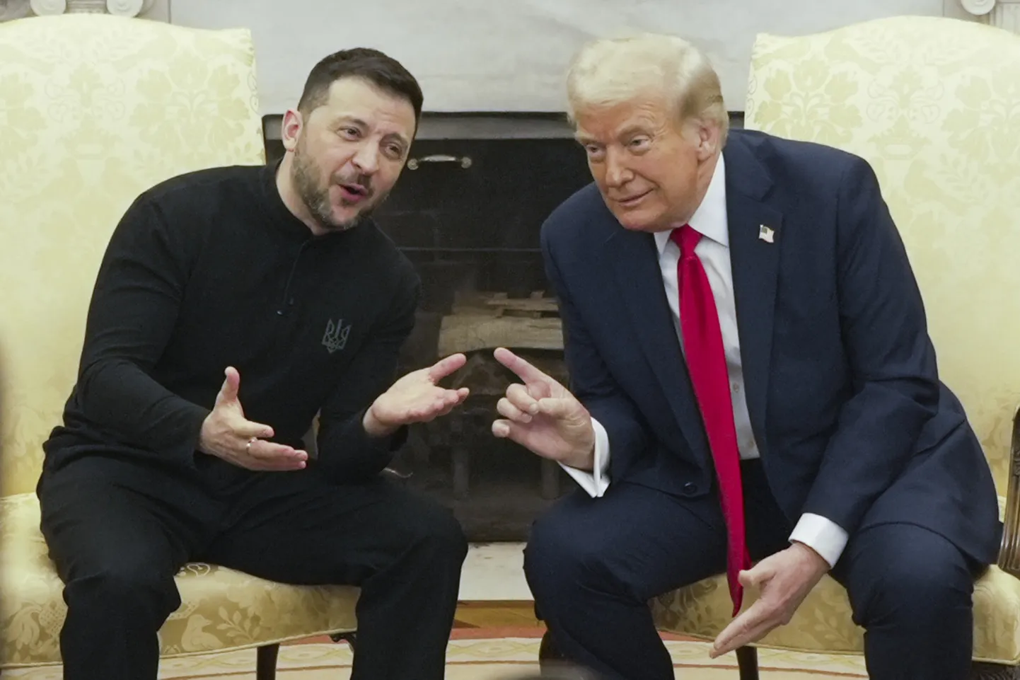Владимир Зеленский и Дональд Трамп