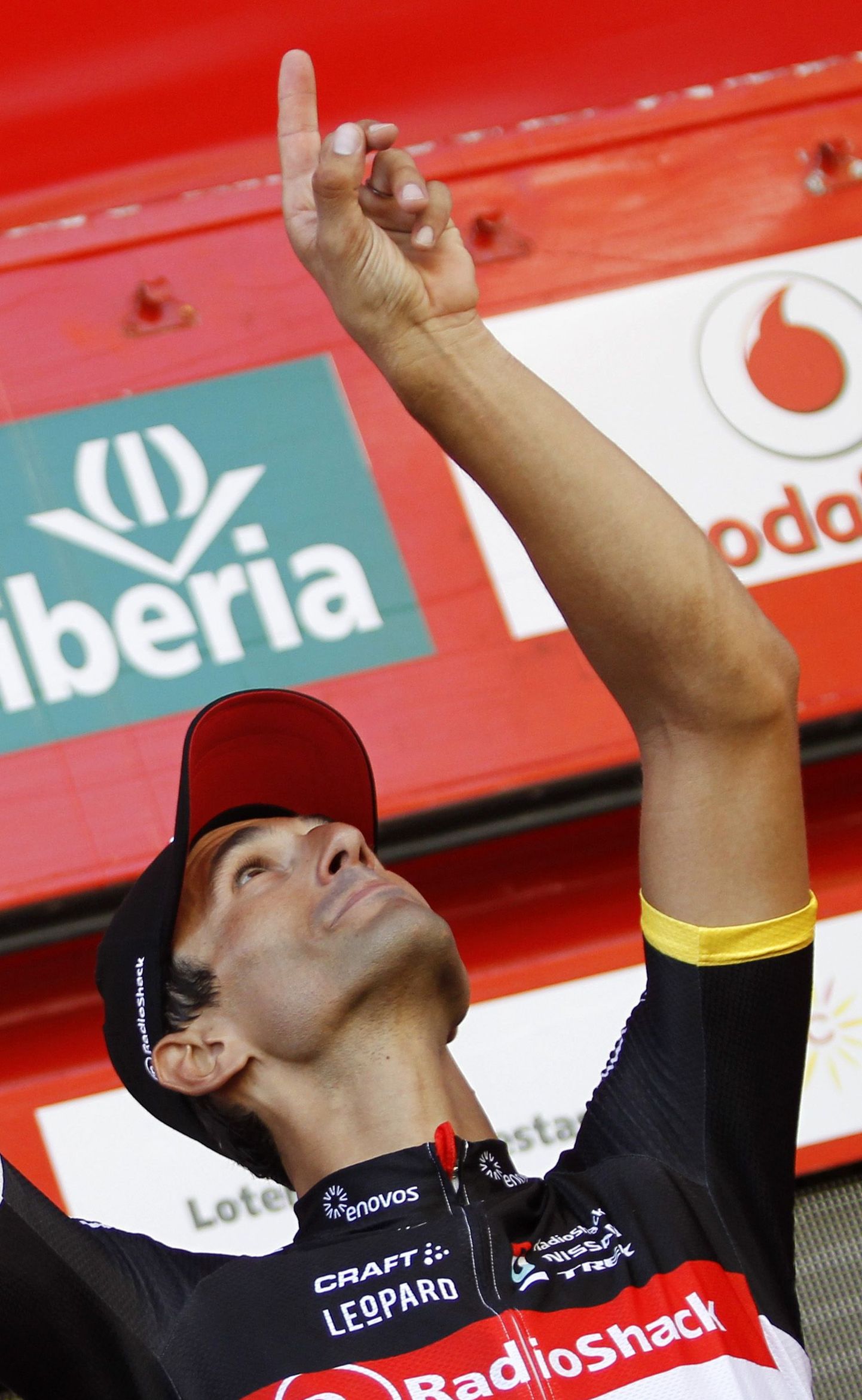 Daniele Bennati pühendas Vuelta etapivõidu hukkunud Wouter Weylandtile.