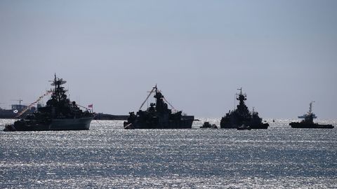 ВМС Эстонии проводят в заливе Хара маневры Baltic Fortress