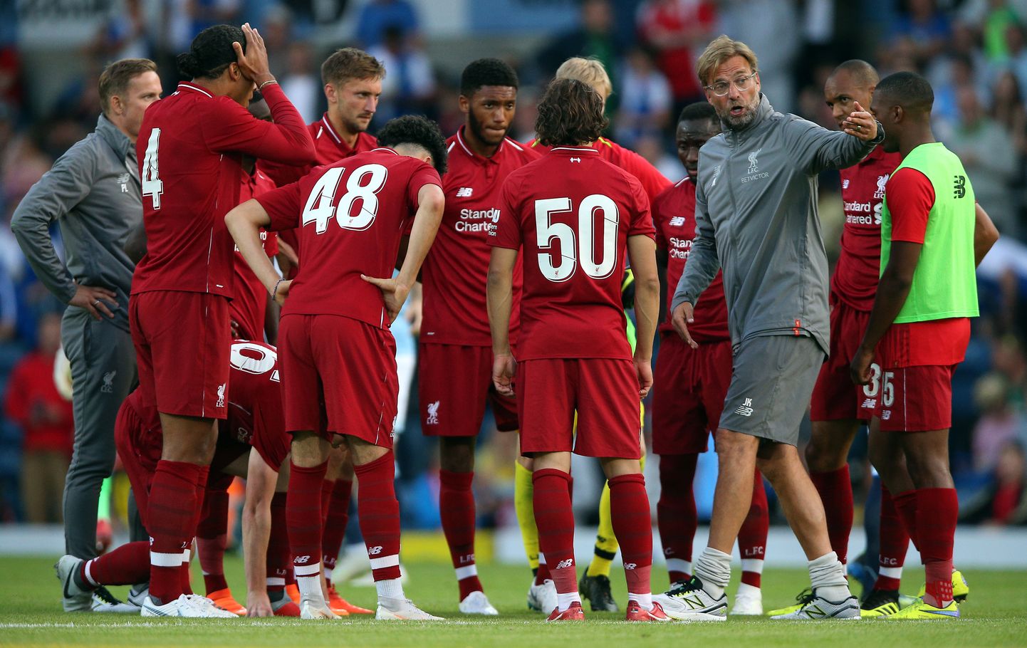 Liverpooli jalgpalliklubi on seitsmest hooajaeelsest kontrollmängust võitnud viis.