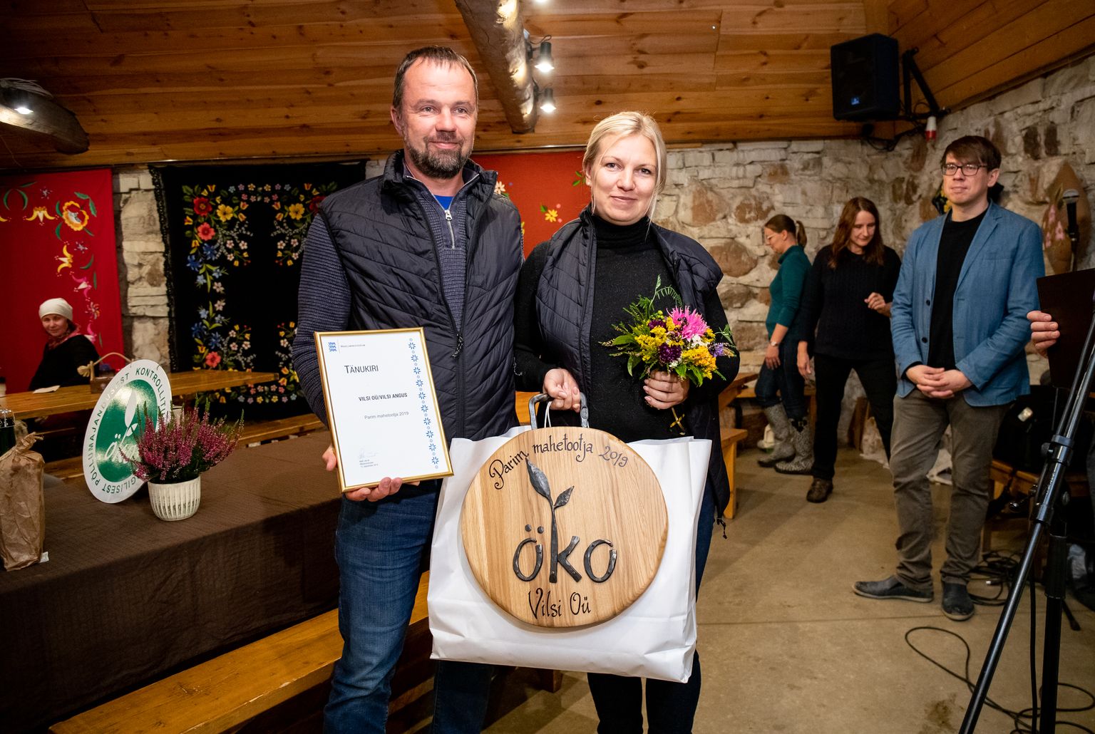 Käesoleva aasta parim mahetootja on Tiina ja Ivo Tomsoni ettevõte Vilsi OÜ.