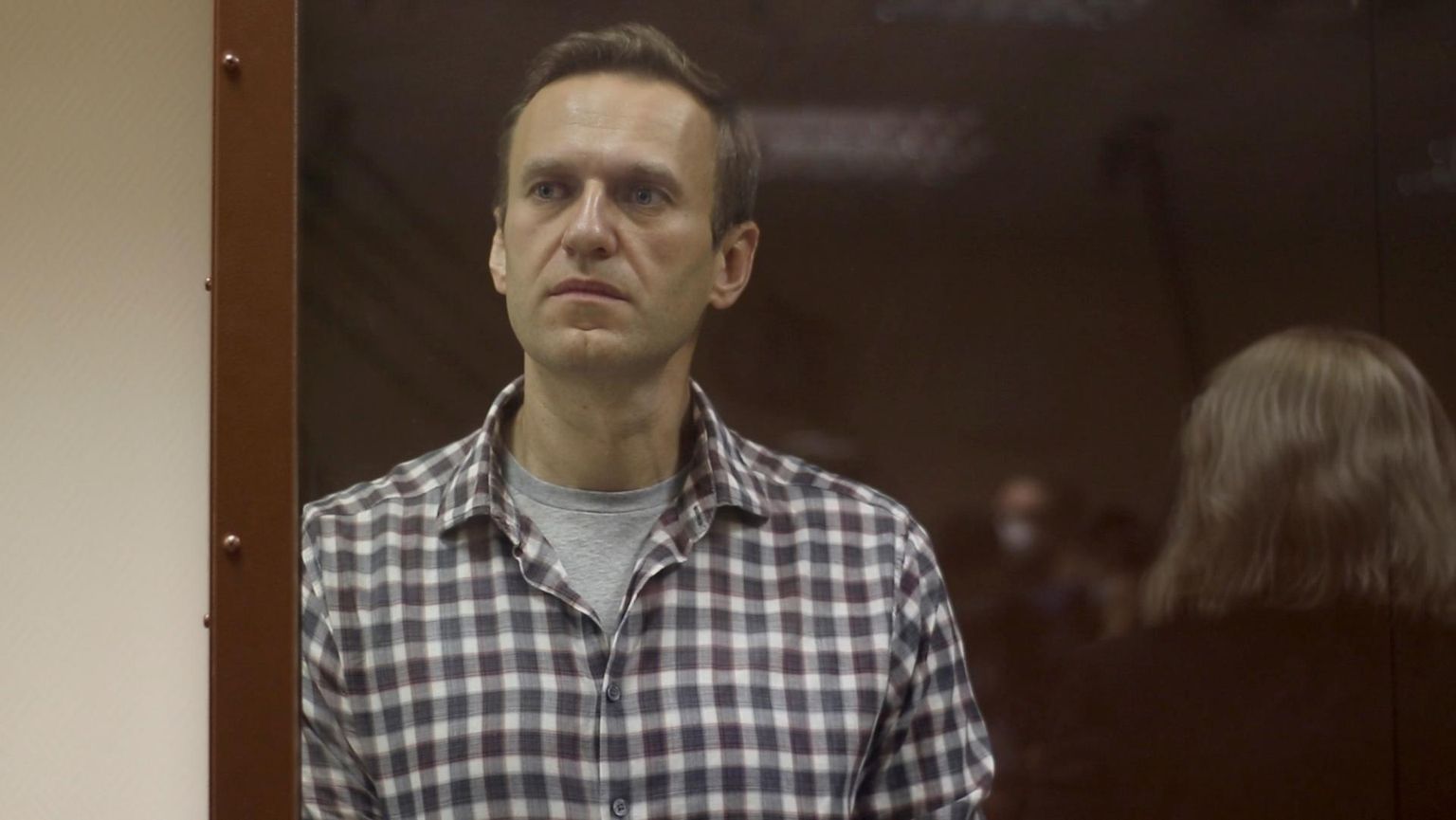 Aleksei Navalnõi Moskva kohtus.
