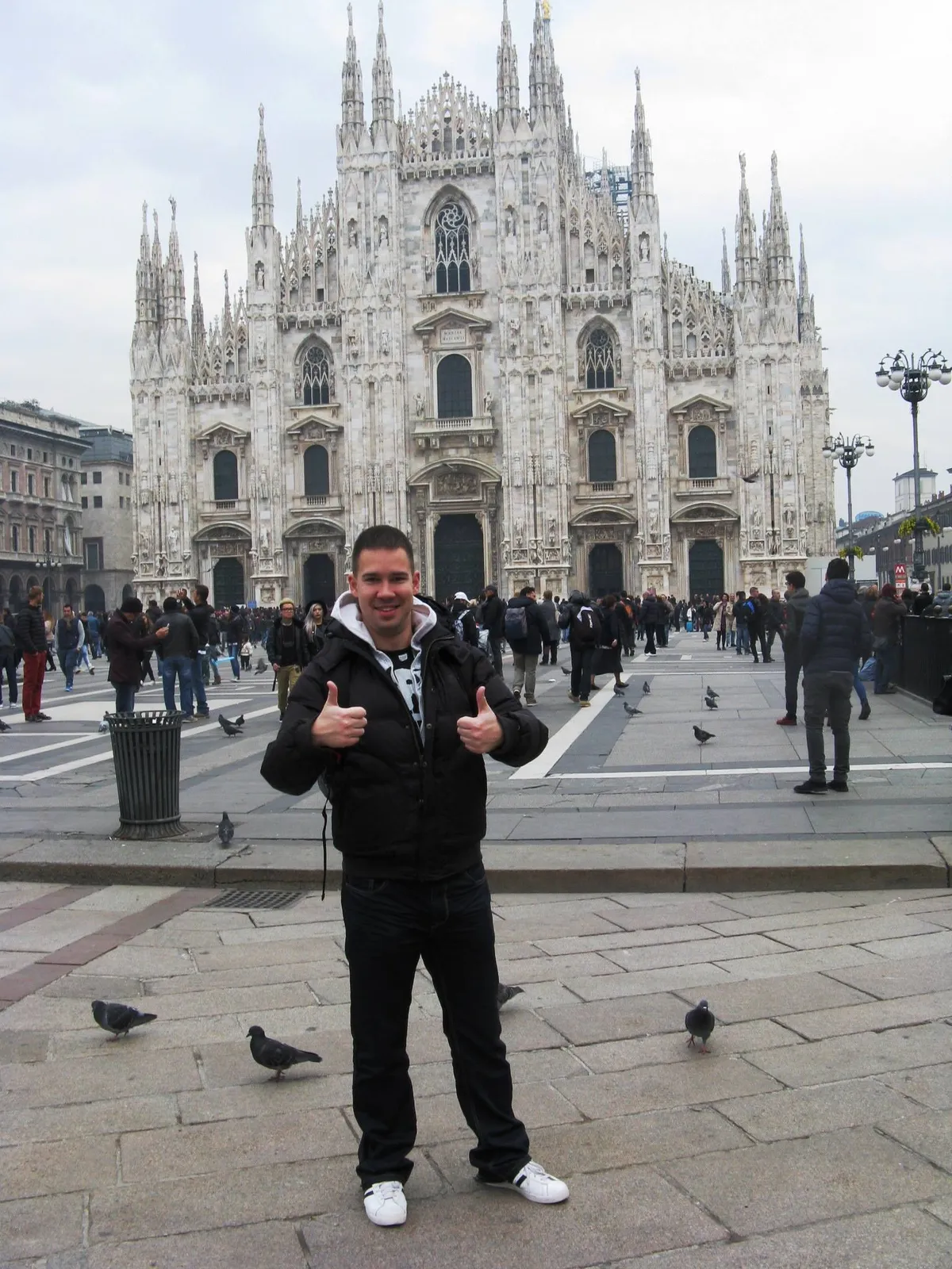 Milano Toomkirik on üks suurimaid gooti katedraale kogu maailmas.