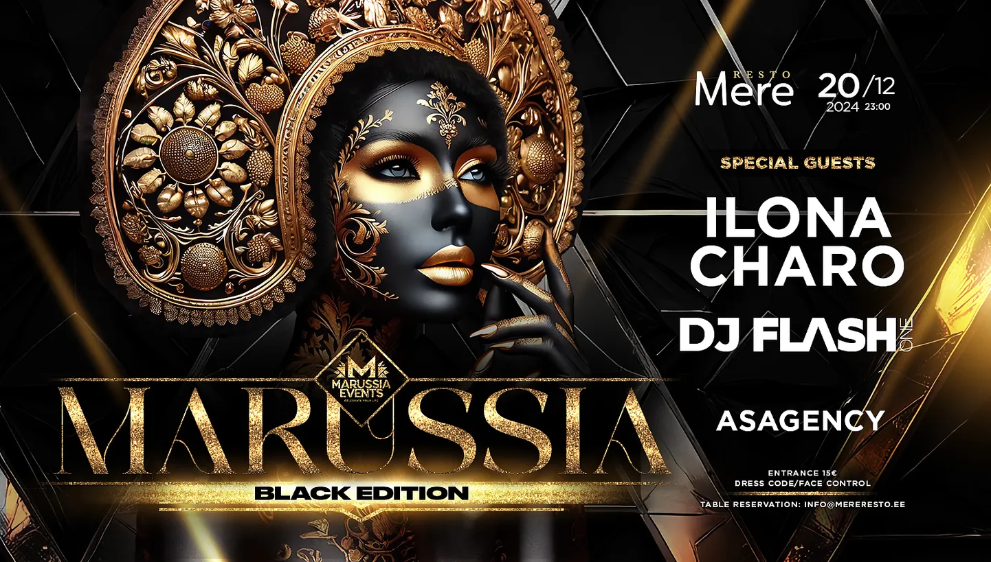 Вечеринка MARUSSIA (black edition).
