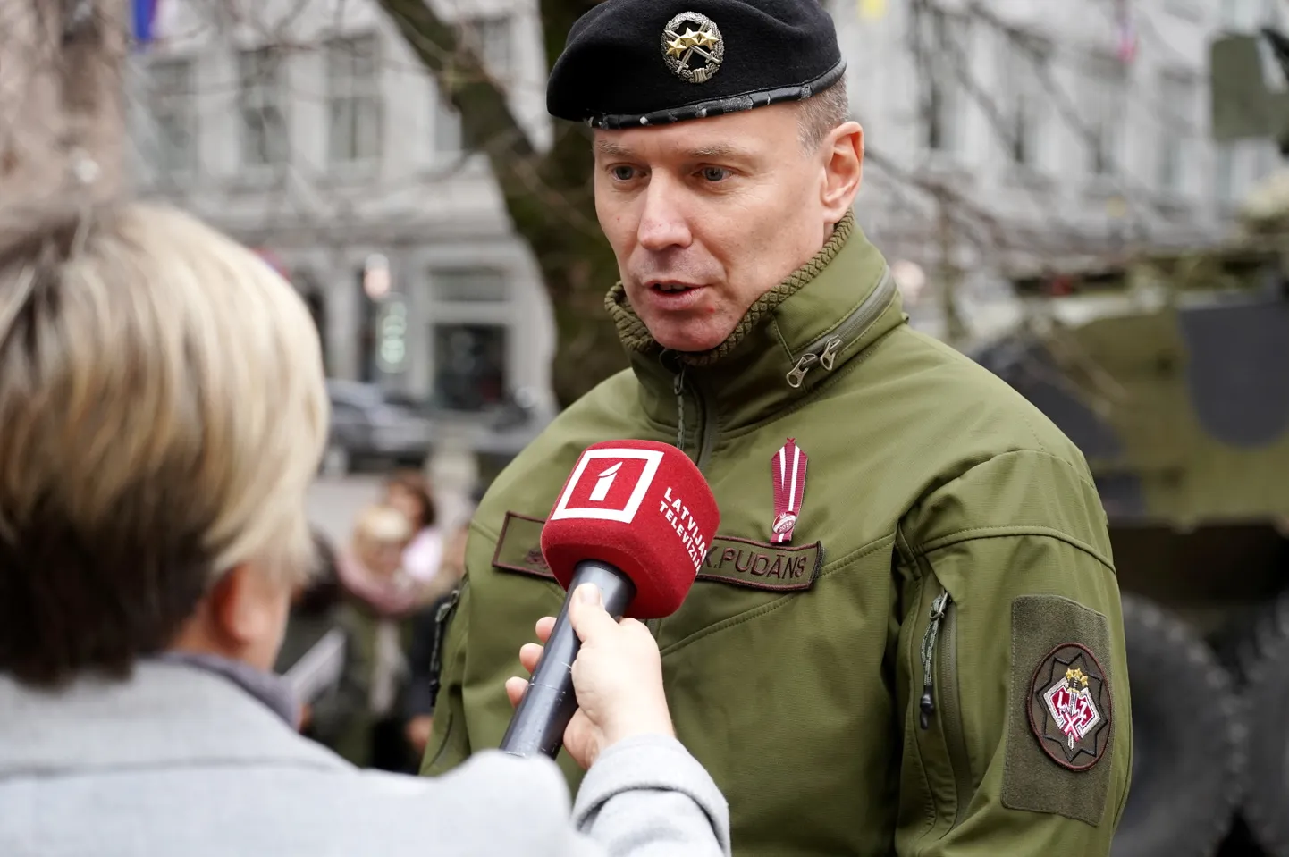 Zemessardzes komandieris brigādes ģenerālis Kaspars Pudāns