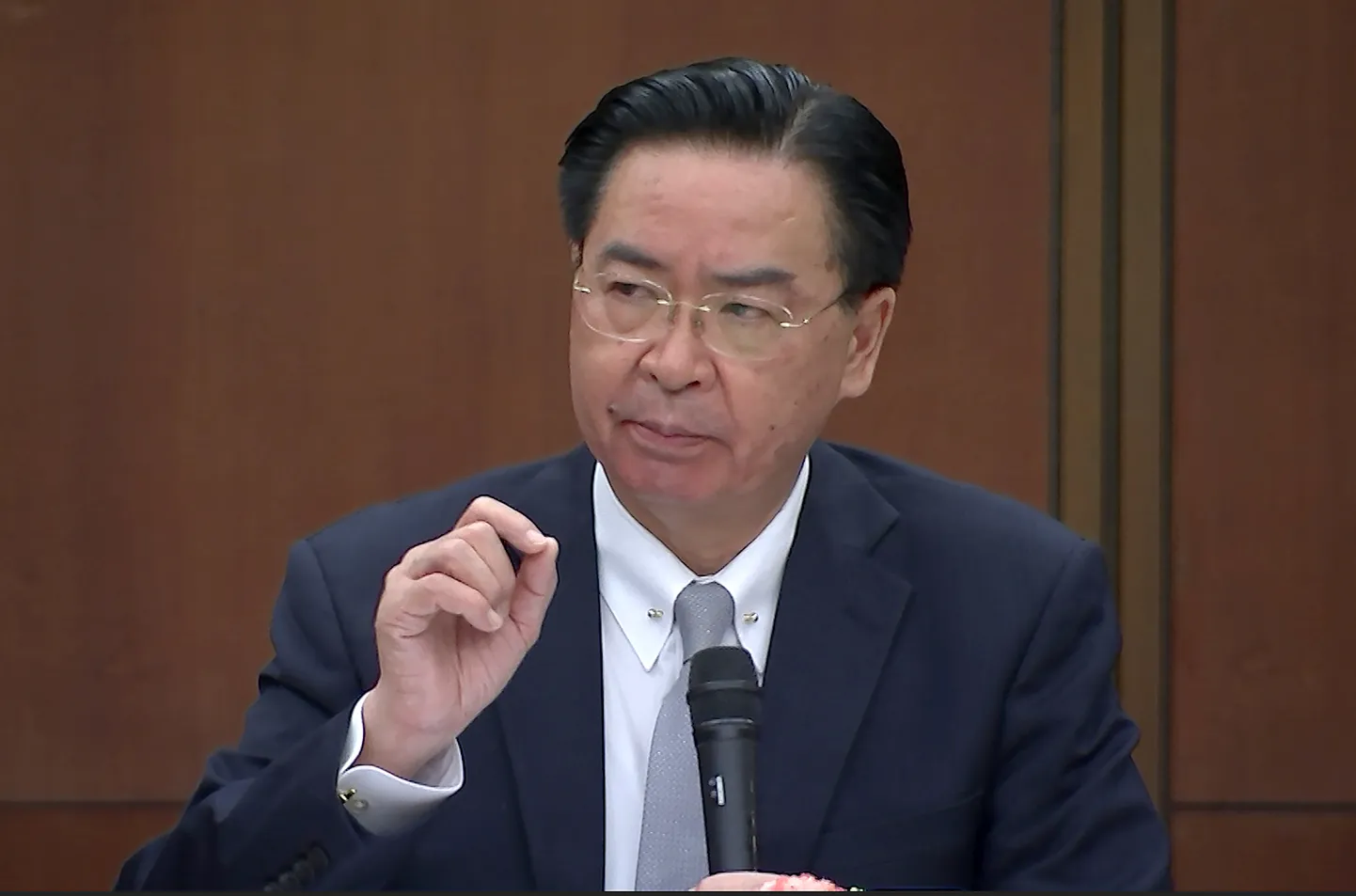 Taivānas ārlietu minists Džozefs Vu
