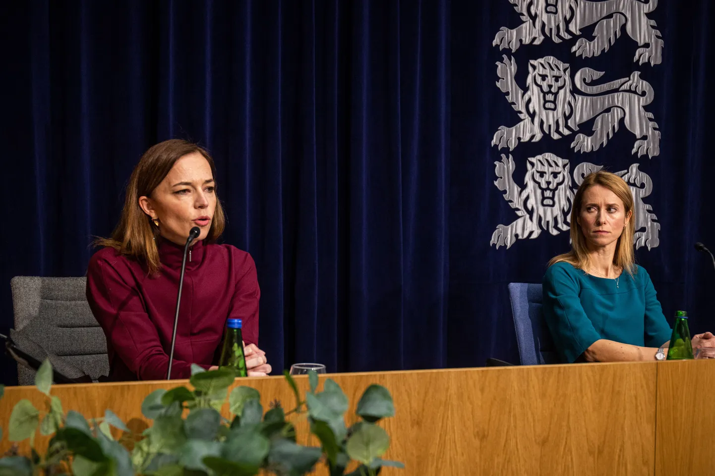 Liina Kersna ja Kaja Kallas